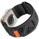 Lenrao Compatible with Apple Watch Bands for Men 49mm 46mm 45mm 44mm 42mm, Compatible with Apple Watch Ultra 2 Band, Soft Strap for IWatch Bands Men Series 10/9/8/7/6/5/4/3 SE (L Grey)