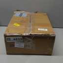 HOOBRO 8 Tiers Vertical Shoe Rack, Wooden Shoe Storage Organizer with Hooks, Narrow Shoe Tower for 8 Pairs, Space Saving, for Entryway, Living Room, Bedroom, Rustic Brown BF07XJ01G1