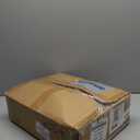 Nightstand,Modern Bedside Table with Gold Frame,White Night Stand,Bedside Furniture, Modern Side Table with Drawer and Shelf for Bedroom,Living Room (White)