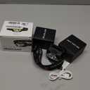 LHKNL Headlamp Flashlight, Lumen Ultra-Light Bright LED Rechargeable Headlight with White Red Light, 2-Pack Waterproof Motion Sensor Head Lamp,8 Modes for Outdoor Camping Running Hiking Fishing (Black)