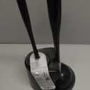 MR.SIGA Toilet Plunger and Bowl Brush Combo for Bathroom Cleaning, Black, 1 Set