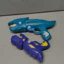 unanscre 2 Pack Dinosaur Water Blaster Soaker Gun for Kids, Dino Pump Action Outdoor Squirt Gun, Long-Range Shooting Water Squirters Toys for Pool/Beach/Yard/Party Play