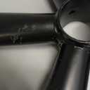 Rolling Shop Stool with Wheels,Mechanic Garage Stool Chair with Adjustable Height 15.55"-18.3",Heavy Duty Swivel Roller Seat for Garage,Salon and Tattoo Beauty, Black