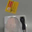 Electric Nail Clipper with LED Light - 3in1 Baby Nail Trimmer Electric for Finger, Automatic Electric Nail Clipper with Polishing, Gift for Adult and for Senior, Pink