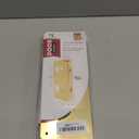 Prime-Line U 9479 Brass Lock and Door Reinforcement Plate for 1-3/4 In. Thick Doors, Brass Finish (Single Pack)