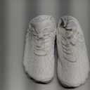 Hike Barefoot Shoes Womens Men,Unisex Barefoot Water Shoes Breathable, Anti-Slip Hiking Footwear for Athletic Wide Toe Shoe Footwear for Hiking, Walking, Running, Yoga, and Water Sports (White Grey) 38