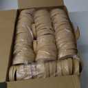 96mm Vented Lids for Kraft Paper Soup Containers [25 PACK] - Fits 8oz, 12oz, 16oz EcoQuality Ice Cream Containers, Frozen Yogurt Cups, Restaurant, Microwavable, Take out, Food Storage, Recyclable