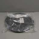 HONGBAKE 2 Pack Pizza Pan with Holes 12 Inch, Nonstick Pizza Tray for Oven with Widen Handles, Hot Air Pizza Crisper Tin, Round Baking Sheet for Frozen & Homemade Pizza, Grey (Gray)