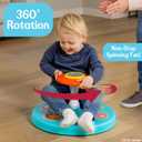 Fisher-Price™ Twist N Twirl Spinning Toy for Toddlers 18+ Months, Classic Sit and Spin Activity Toy for Balance and Active Play, 17.7 x 9.4 inches