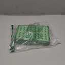 Tixill 2-Pack Mini Foldable Plastic Storage Box Mini Plastic Baskets for Organizing and Storage for Home Kitchen Bedroom Bathroom Office. (Black, 9.8x6.5x3.8)