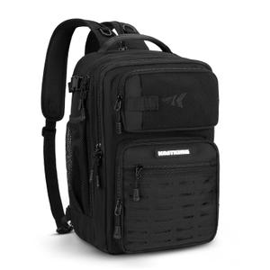 Kastking Blowbak Tactical Fishing Sling Bag Black Tackle Storage Carry Case 14x8