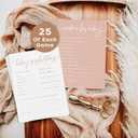 GardenCity Baby Shower Games for Girl - Set of 6 Boho Baby Shower Games for 25 Guests, Double-Sided Cards, Gender Neutral