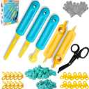 Cardboard Cutting Tools for Kids with Tool Box, 149 PCS Cardboard Construction Kit for Family & Team Activities, Creative STEM Educational Toys Gift for Boys and Girls Aged 5+