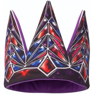 Queen Crown Princess Soft King Costume Hat for Womens Women Teens Headpiece Cosplay Halloween Costumes