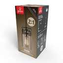 Oliver 1-Light Dark Bronze Plug-In or Hardwire Pendant Lighting with 15 ft. Cord