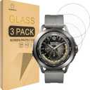 Mr.Shield Screen Protector compatible with Xiaomi Watch S4 Sport [Tempered Glass] [3-PACK] [Japan Glass with 9H Hardness]