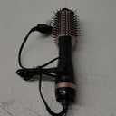 Nimmu Hair Dryer Brush Blow Dryer Brush in One, 4 in 1 Hair Dryer and Styler Volumizer for Drying Straightening Curling Volumizing Hair, Upgraded Hot Air Brushes with 2.4 Oval Barrel, Rose Gold