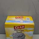 Glad Tall Kitchen Drawstring Trash Bags - Odorshield 13 Gallon White Trash Bag, Febreze Fresh Clean, 110 Count