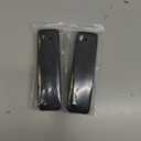 HIGHLIKE 2 - Pack Blue Light Blocking Reading Glasses with Hard Cases, Semi Frame Spring Hinge Readers Glasses (C02: Black Gunmetal Silver)