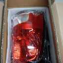 Tail Lights Fit Dodge Ram 1500 2500 3500 2009 2010 2011 2012 2013 2014 2015 2016 2017 2018 Rear Brake Back Up Cover Taillights Lens Assembly Left Driver Right Passenger Side (Lamp Included)