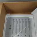 Smart Scale for Body Weight, 8-Electrode Larger Platform Digital Scale for Weight Fat BMI 50 Body Composition Measurement, Bluetooth & Wi-Fi Digital Bathroom Scale, Rechargeable, Dark Gray