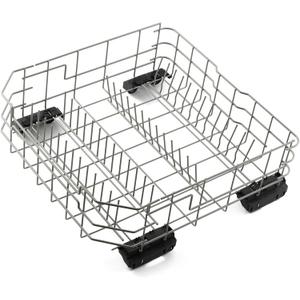 Upgraded WD28X34744 WD28X26099 Lower Rack Replacement Parts for GE Dishwasher Dishrack 20.7'' D x 21.6'' W GE GDF510PSM0SS GDF510PSJ0SS GDF510PSR0SS WD28X24396 Bottom Drawer Tray Assembly 1 Pack