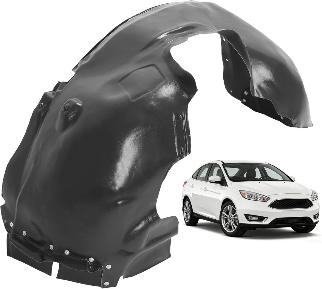 ALMULOO Front Fender Liner Compatible with 2012-2018 Ford Focus