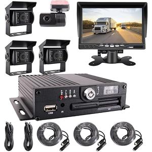 Vehicle BlackBOX DVR Four channel recording