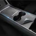 For 2021/24 Tesla Model 3 Y Center Console TOPFIT Suede Wrap Protective Cover.
