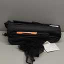 Gromast 2 in 1 Portable Travel Crib for Toddler, Foldable Crib for Baby, Lightweight Playpen Collapsible Playard with Soft Mattress, Easy to Carry Baby Travel Bed for Outdoor, Indoor (Black)