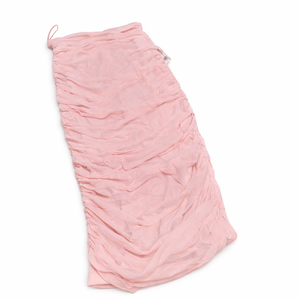 Dress the Population, Ruched Mid Skirt, Pink (Small)