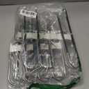 Upgrade Azeroth Pants Hangers 4 Pack Space Saving S-Type Stainless Steel Clothes Pants Hangers,Anti-Slip Design,Clothes Closet Storage Organizer for Pants Jeans Trousers Skirts Scarf