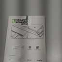 ELETIUO Soundbar Wall Mount Bracket for Samsung, LG, Sony, JBL, Vizio, Sonos and More, Depth Adjustable 3.5-6.1, Soundbar Shelf Under TV, Black