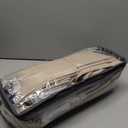 70 Inch Width Taupe Curtains 90 Inches Long Linen Curtains Pinch Pleated 90 Inch Length for Living Room Bedroom Semi Sheer Back Tab Hooks Rings Pinch Pleat Patio Glass Door 1 Panel Burlywood Birch