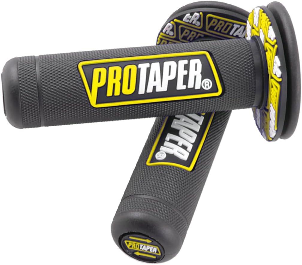 7/8'' Motorcross Handle Grips Dirt Bike 22mm 24mm Truster Grips Motorcycle Ergonomic Bar End Non Slip Grip Gel Gep Scooter Cruiser Racing Mountain'