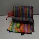 10 Pcs Mesh Zipper Pouch Bags Waterproof Zipper Bags 5 Sizes, 5 Colors Small Zippers Pouch for Purse Mesh Toiletry Bag for Offices Supplies Accessories Home Organize and Travel Storage