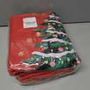 Large Christmas Tree Bag Heavy Duty Christmas Tree Storage Bag 9ft Tree 600D Oxford Material Christmas Tree Ornament Storage Bag Huge Xmas Tree Storage Container for Artificial Tree (Red)