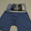 DAVID ARCHY Mens Underwear Boxer Briefs Breathable Soft Moisture-Wicking with Fly Underwear for Men Multipack, XL