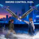 Flying Sword RC Airplane, Gesture Control Airplane Drone for 8-16, 28 Inch