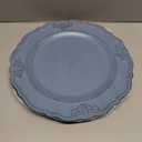 Spsyrine Antique Blue Charger Plates Set of 6, 13" Chargers for Dinner Plates, Wedding, Banquets, Party