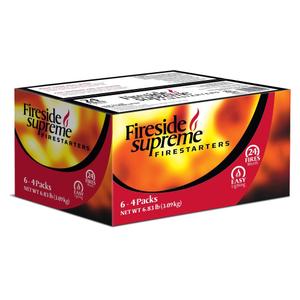 Fireside Supreme Firestarters, 24 pack