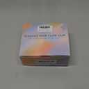 4Pcs Cloud Claw Clips for Women, 4.3 Inch Non-Slip Strong Hold Hair Claws, Unbreakable & Durable TPEE-Silicone Blend, Large Bendable Cozy Hair Clip for Thin/Thick/Curly Hair, All-Day Comfort (Mutil-Color6: Lavender, Pink, Black, Cream)