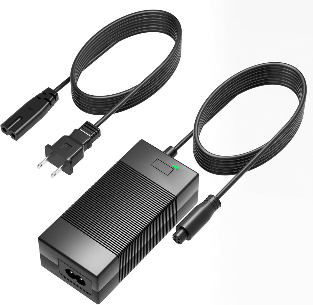 63V Charger for Segway Ninebot Compatible with Segway Ninebot S/S-MAX/Mini lite/Mini PRO/Go Kart Kit, Gokart PRO4-pin Charging Port