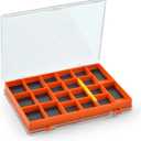 Two-Sided Magnetic CE-MBB600 Jig Box 8 Large/36 Small Compartments