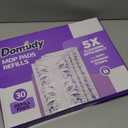 5X Cleaning Power Mop Refills for Swiffer Power Mop, 500+ Strips Multi-Surface PowerMop Refill Pads, 30 Count Disposable Powermop Wood Mops, Replacement Mopping Pad for Floor Cleaning