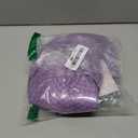 BUFASHION 18" Long Wavy Curly Light Purple Synthetic Wig for Women Girls Cosplay Wig Halloween Costume Wig with Wig Cap (Light Purple)