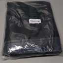 NICETOWN Pitch Black Solid Thermal Insulated Grommet Blackout Curtains/Drapes for Bedroom Window (2 Panels, 42 inches Wide by 63 inches Long, Black)