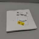 Jetec 15 Pieces Mini Magnetic Glitter Christmas Photo Frame Ornaments with 13.12 Feet Gold Thread for Holiday Christmas Picture Frame Tree Decoration (Silver)