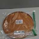 13 Inch Round Wood Serving Tray Decorative Plates Centerpiece Candle Holder Tray Organizer for Kitchen Countertop Charcuterie Board Coffee Table Home Decor (Reddish-Brown)