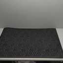 Yimobra Doormat Outdoor Entrance, 29.5"x17" Low Profile Welcome Mat for Front Door - Stain and Fade Resistant, All-Weather Waterproof Floor Mat for Patio, Garage, Porch, Easy Clean Black Indoor Mat